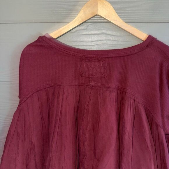 Free People lyrical tunic in mulberry - Picture 5 of 6